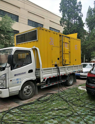 璧山发电车出租-柴油发电机组排烟系统设计要求及其考虑因素